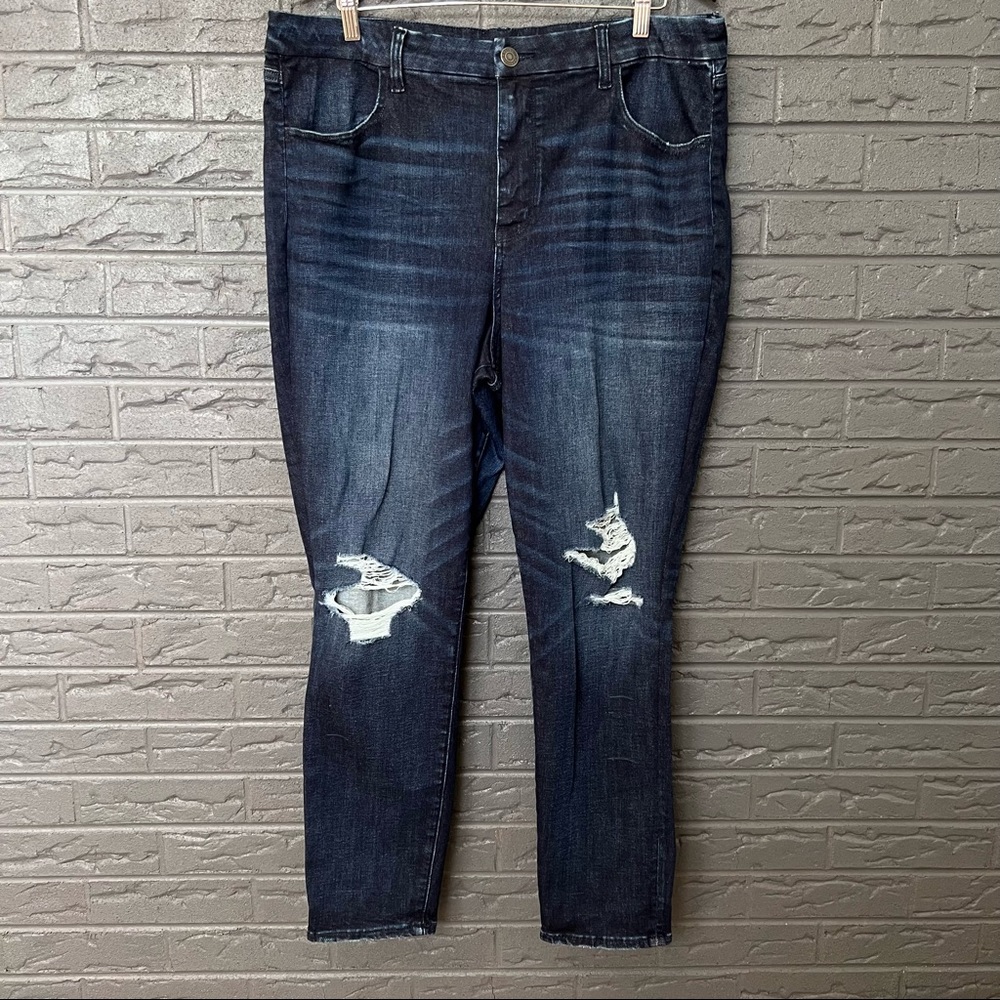 American Eagle next level stretch curvy hi-rise jegging size 20